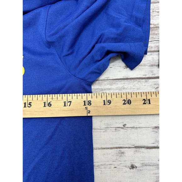 Golden State Warriors Nike Tee Men's Small Blue Dri-Fit Athletic Fit NBA NEW - Picture 4 of 8